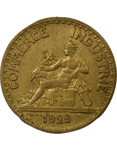 Chambre de Commerce 50 centimes Cuivre-Aluminium 1929 A Paris