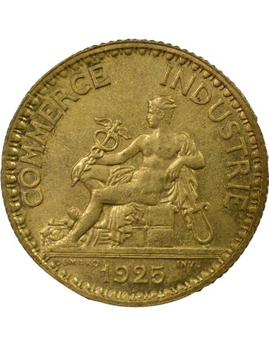 Chambre de Commerce 1 franc Cuivre-Aluminium 1925 A Paris