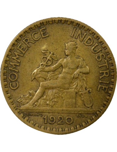 Chambre de Commerce 1 franc Cuivre-Aluminium 1920 A Paris