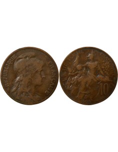 Dupuis 10 centimes Bronze 1905 A Paris