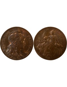 Dupuis 10 centimes Bronze 1916 A Paris