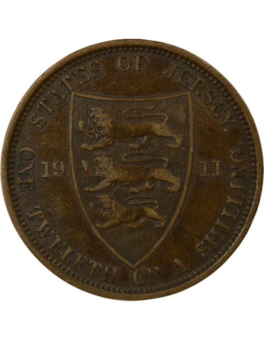 Empereur des Indes 1/12 shilling Bronze 1911 Londres