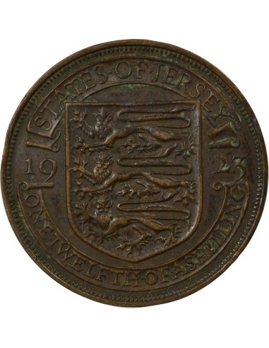 Empereur des Indes 1/12 shilling Bronze 1923 Londres