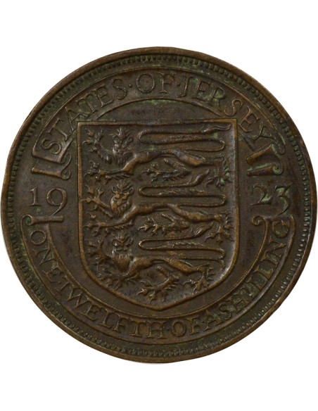 Empereur des Indes 1/12 shilling Bronze 1923 Londres