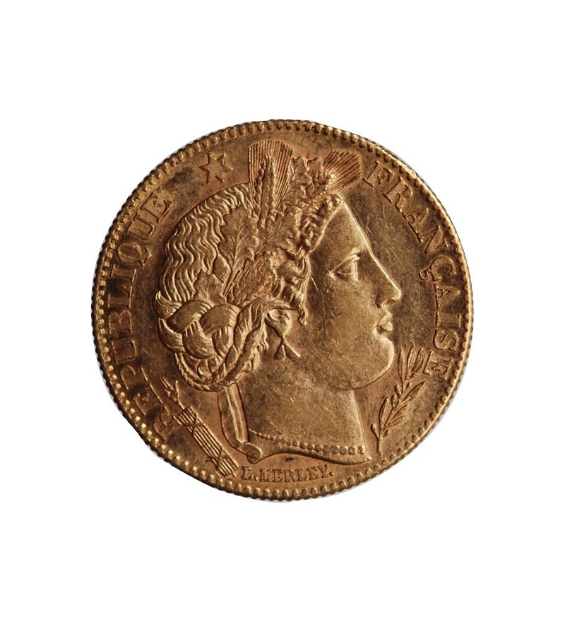 10 FRANCS OR CERES 1899 A PARIS