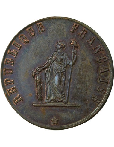 Révolution de Février 1 médaille Cuivre 1848