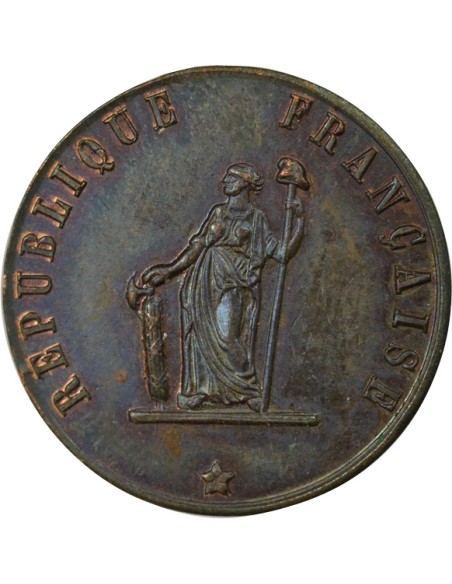 Révolution de Février 1 médaille Cuivre 1848