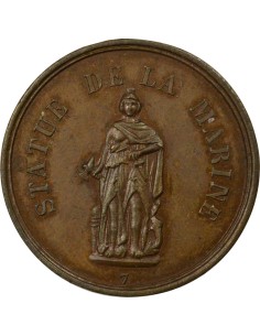 Fête de la Concorde 1 médaille Cuivre 1848 2