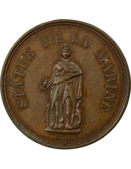 Fête de la Concorde 1 médaille Cuivre 1848