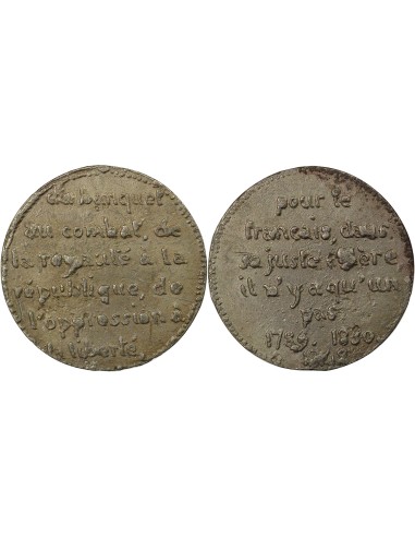 1 médaille Cuivre-Nickel 1848