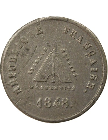 Ledru Rollin 1 médaille Etain 1848 A - Paris