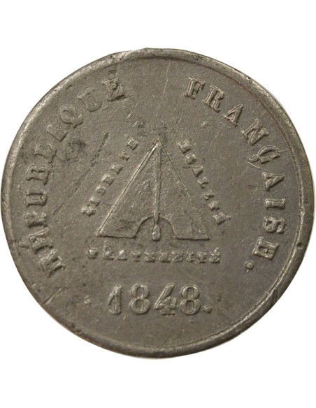 Ledru Rollin 1 médaille Etain 1848 A - Paris