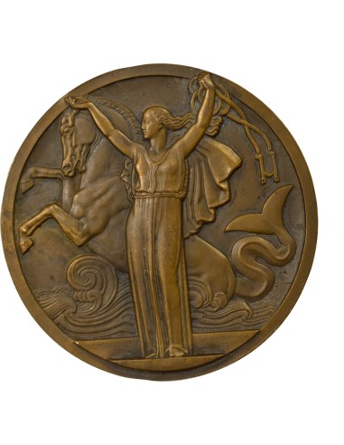 Cie Générale Transatlantique 1 jeton Bronze 1935 A Paris