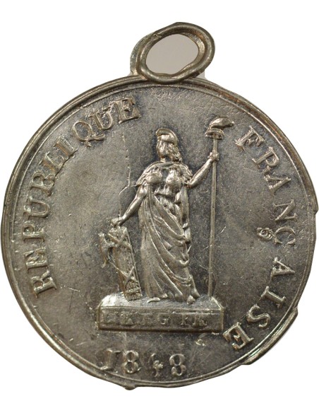 Fête Nationale 1 médaille Etain 1848