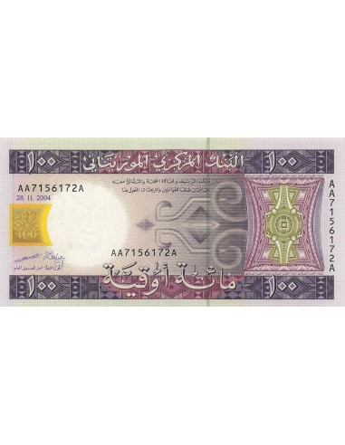 Mauritanie 100 ouguiya 2004