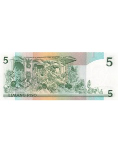 Philippines 5 piso 1986 2