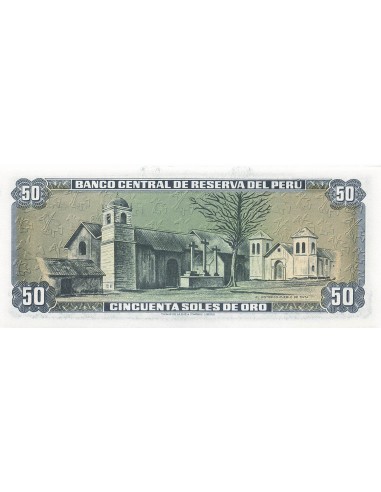 Pérou 50 soles de oro 1977