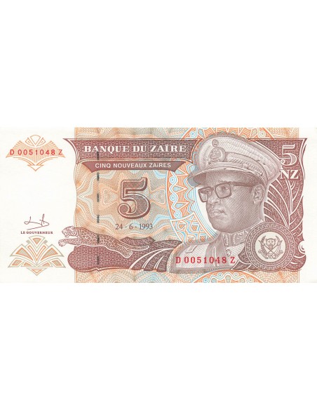 Zaïre Sese Seko Mobutu