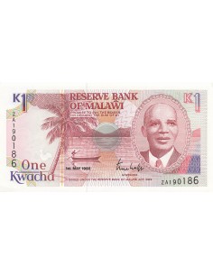 Malawi 1 kwacha 1992