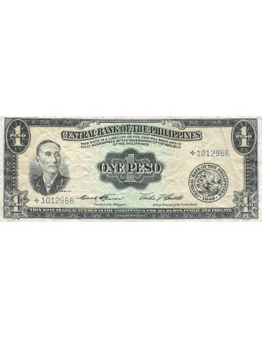 Philippines 1 peso 1961