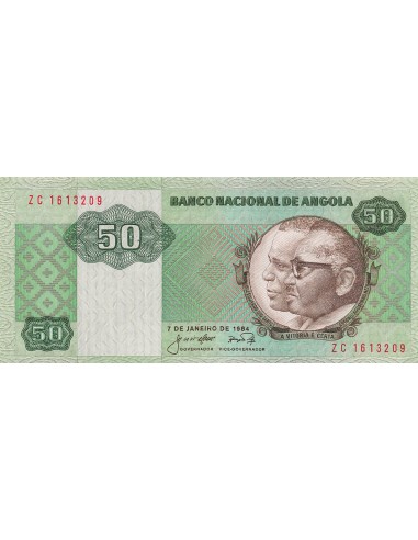 Angola 50 kwanzas 1984