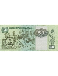 Angola 50 kwanzas 1984 2