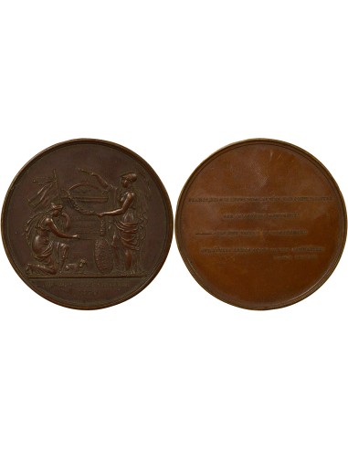 aux Victimes des Trois Glorieuses 1 jeton Bronze 1830