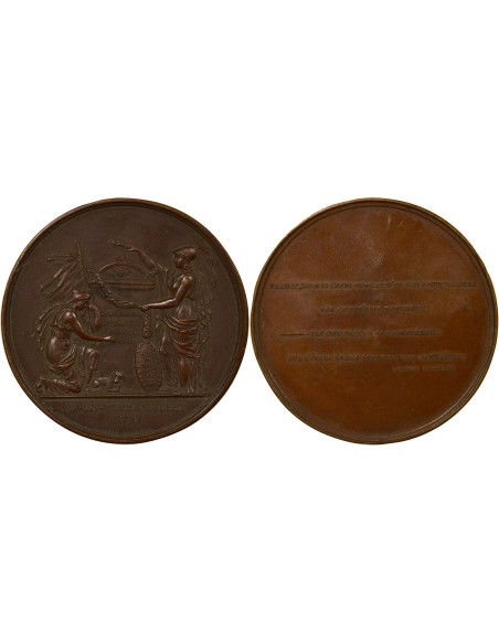 aux Victimes des Trois Glorieuses 1 jeton Bronze 1830