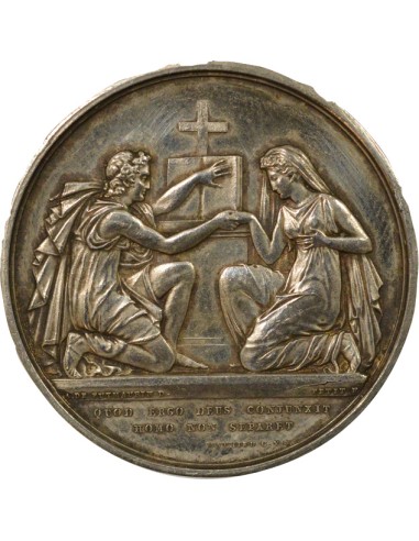 Mariage 1 jeton Argent 1853 A Paris