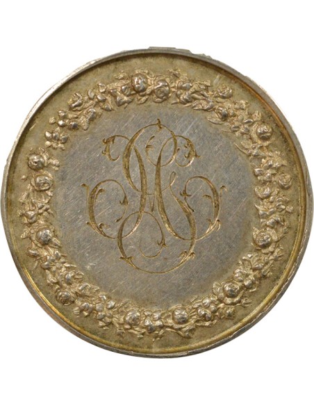 Mariage 1 jeton Argent 1853 A Paris