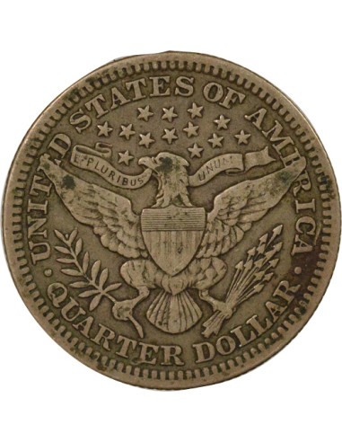 Etats Unis d'Amérique 1/4 Dollar Argent 1911 Philadelphie