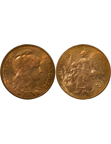 Dupuis 10 centimes Bronze 1915 A Paris