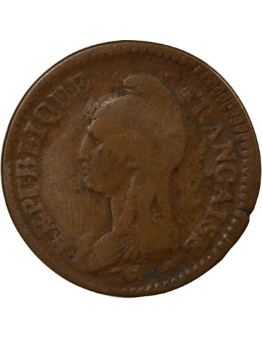 Dupré 1 décime Cuivre AN 5 A - Paris