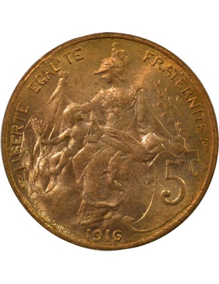 Dupuis 5 centimes Bronze 1916 A Paris