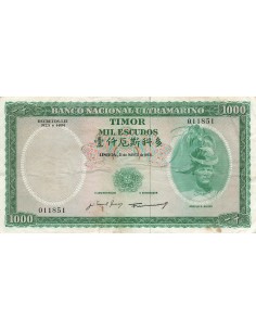 Timor 1000 escudos 1968