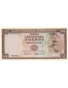 Timor 100 escudos 1963