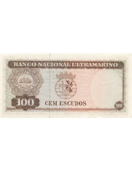 Timor 100 escudos 1963