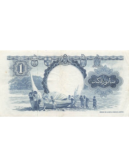 Malaya et Bornéo 1 dollar 1959