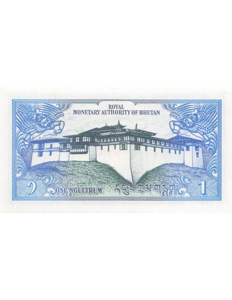 Bhoutan 1 ngultrum 1986