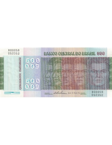 Brésil 500 cruzeiros 1979