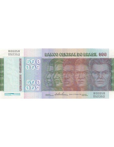 Brésil 500 cruzeiros 1979