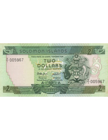 Salomon (îles) 2 dollars 1986