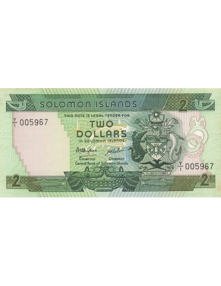Salomon (îles) 2 dollars 1986