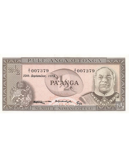 Tonga 1/2 pa anga 1979