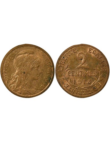 Dupuis 2 centimes Bronze 1914 A Paris