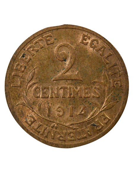 Dupuis 2 centimes Bronze 1914 A Paris