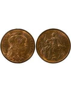 Dupuis 5 centimes Bronze 1898 A Paris