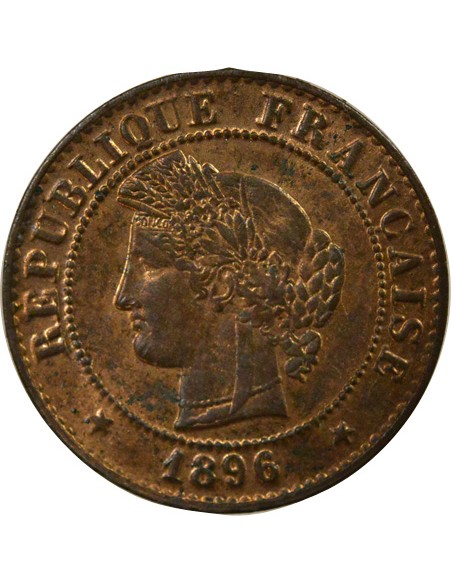 Cérès 1 centime Bronze 1896 A - Paris