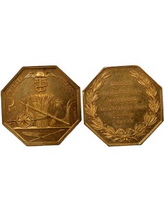 Utilité Publique 1 jeton Bronze Après 1880 A Paris