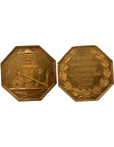 Utilité Publique 1 jeton Bronze Après 1880 A Paris